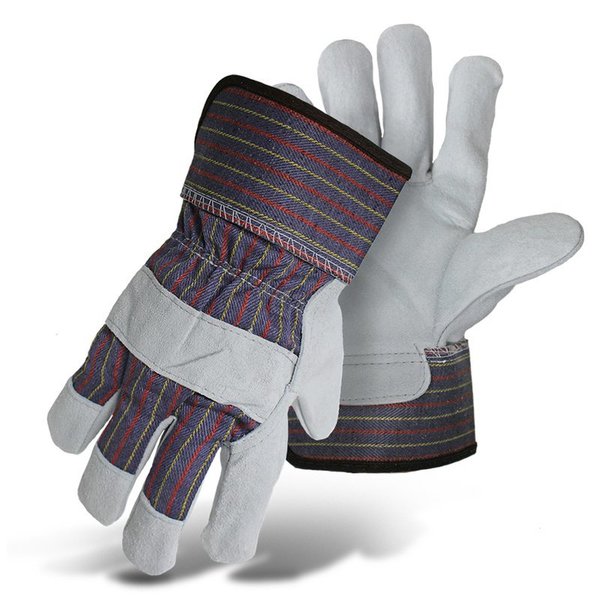 Boss Gloves Lthr Palm Lg 3Pk 4094-3